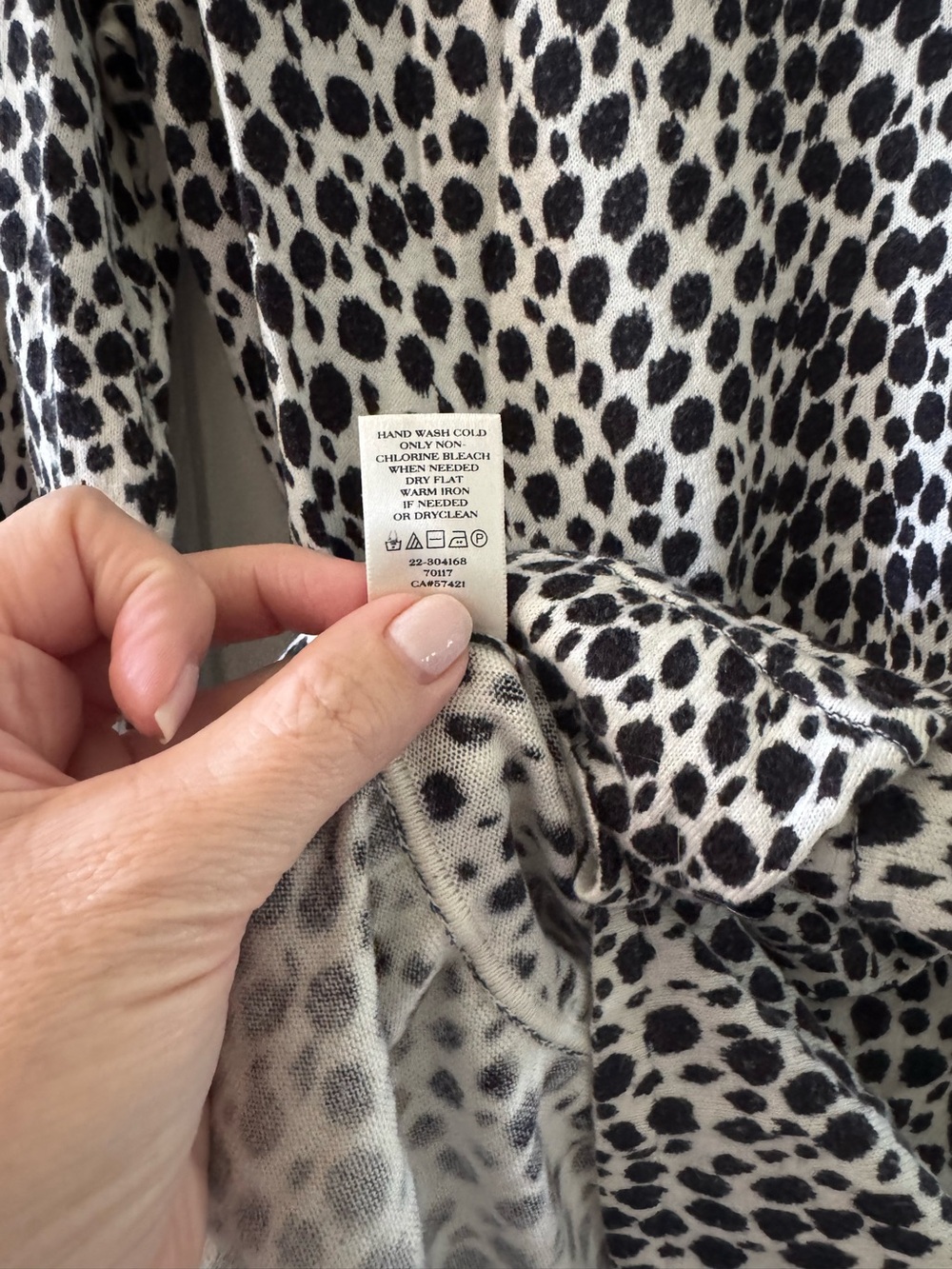 Ann Taylor Leopard Animal Print Peplum Top 3/4 Sleeve Medium - Picture 7 of 13